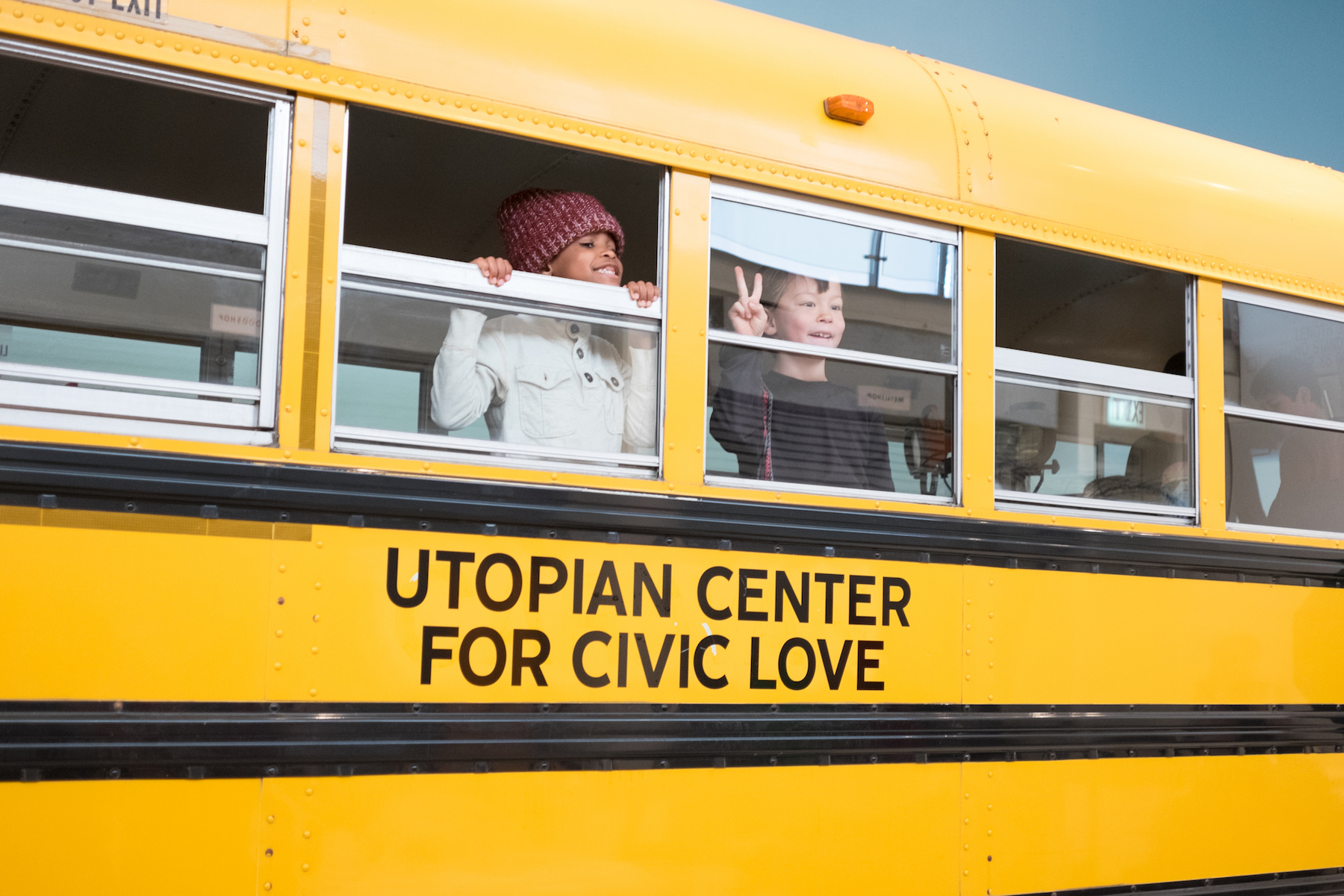 Children on a School Bus